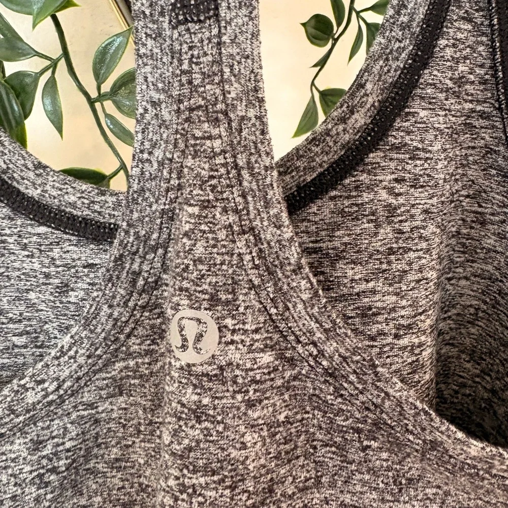 Lululemon Gray Racerback Tank Top - Picture 3 of 3